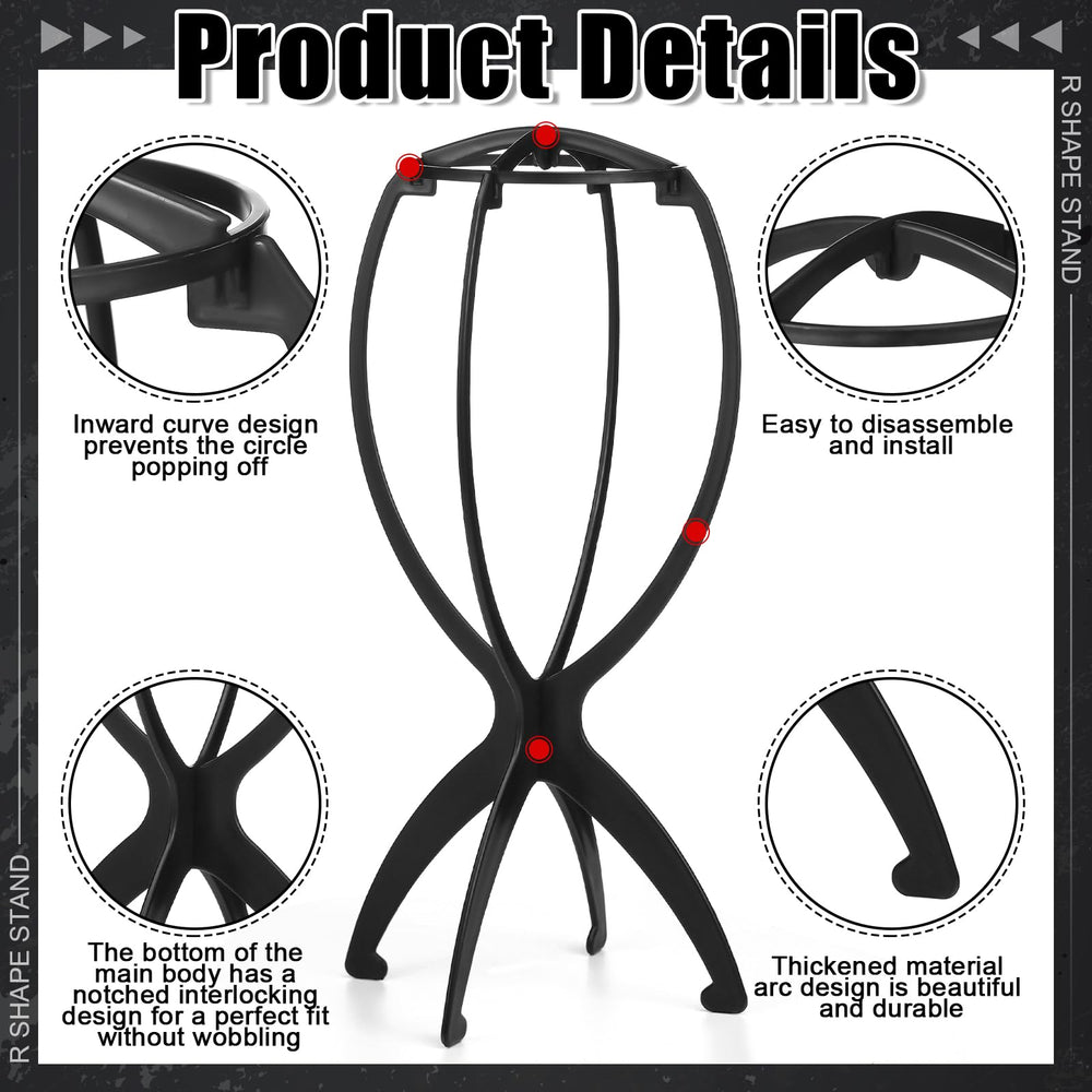 Prosuites wig nets and accessories keep wigs neat during storage.