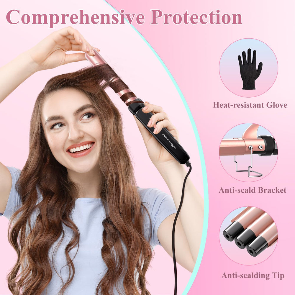 Prubensic heat-resistant handle and insulated tip for safer use.