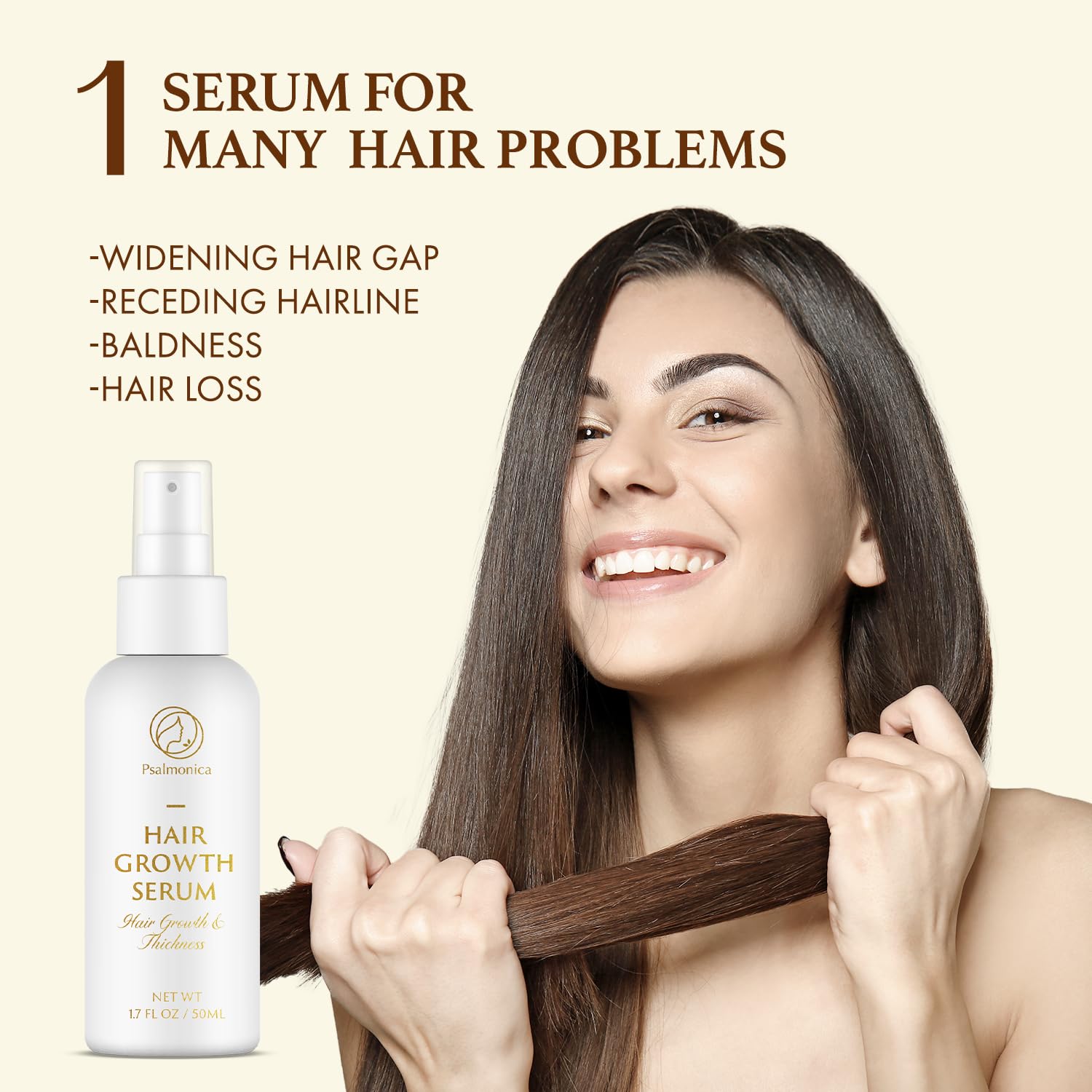 Psalmonica Hair Growth Serum batana oil jar for deep conditioning