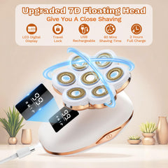 Psmicor LCD display and travel lock emphasize battery status and safe packing