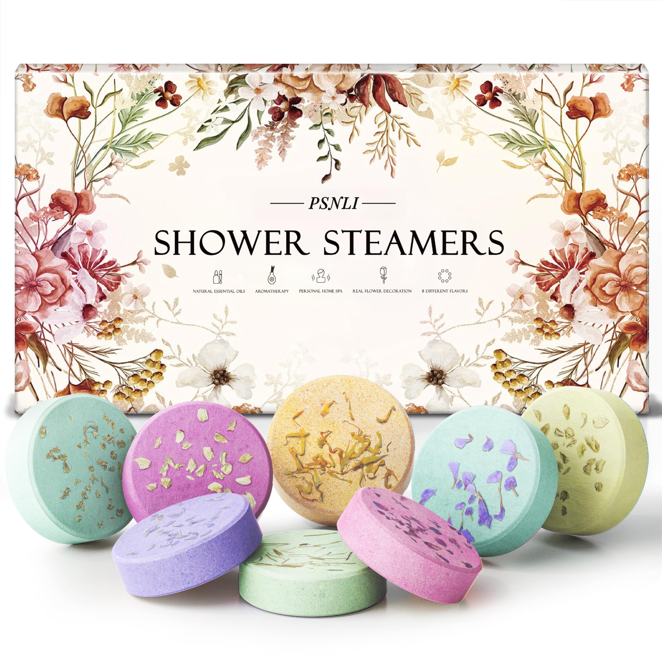 Psnli shower steamer lavender calming aroma for relaxation