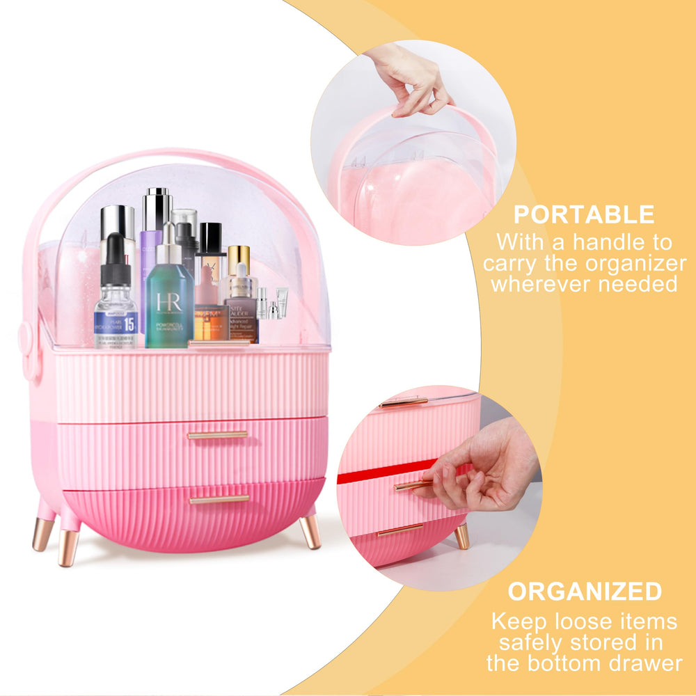 Ptesly belt-handle portable organizer ready for parties and travel