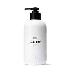 Public Goods Hand Soap bottle front showing clean design for everyday kitchen or bathroom cleansing