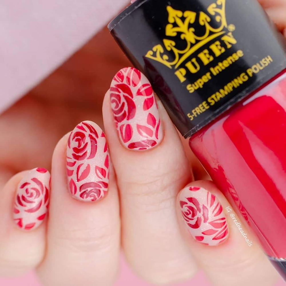 PUEEN Pure White creates crisp negative-space effects and bright stamp impressions.