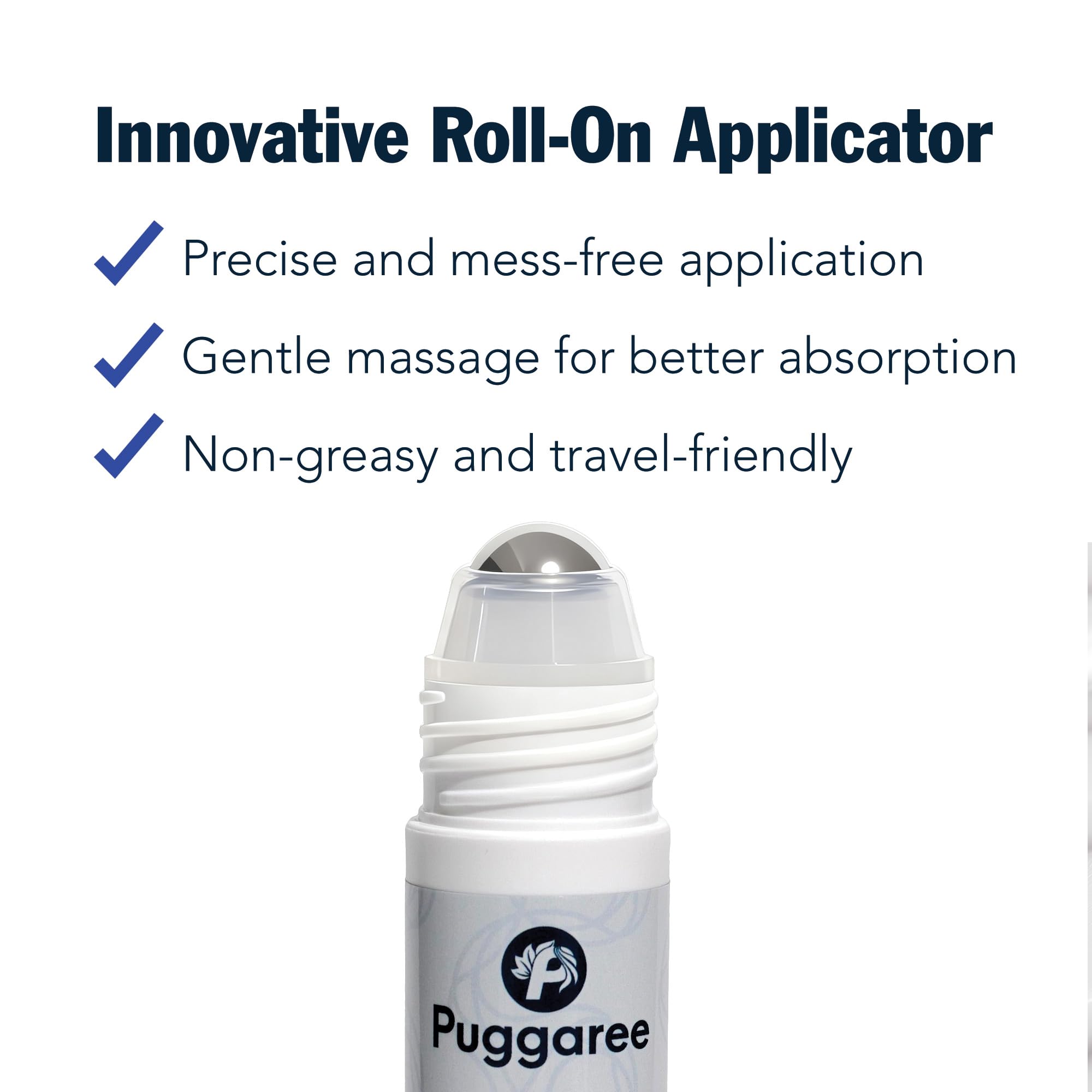 Puggaree Rosemary Serum Roll-On thicker-looking hair after use
