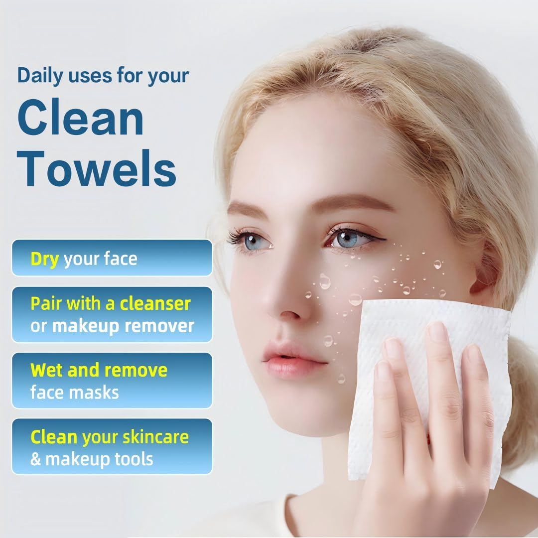 PUHPIG multipurpose towels ideal for makeup tools, baby care, and more