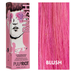 Pulp Riot Blush color tube closeup showing creamy direct-dye for vibrant tone