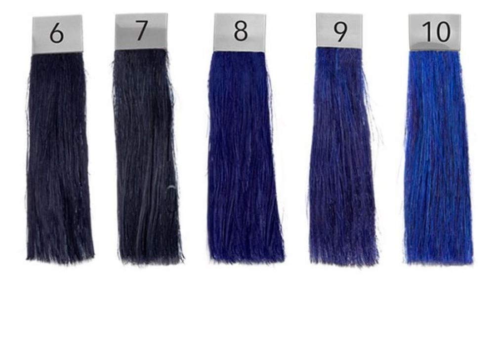 Pulp Riot Nightfall color swatches illustrate vibrant shade options and fade—safe for colorists.