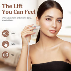 PulsZen small glass cups for precise eye-area lifting and gentle contouring.