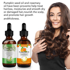Pumpkin Seed Oil scalp image suggests nourishment and scalp balance.