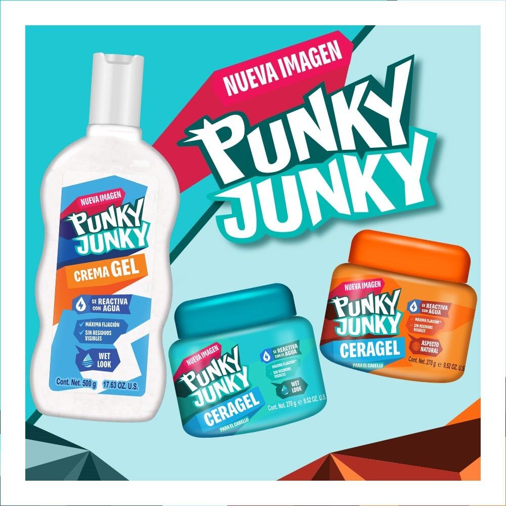 Punky Junky Cera Gel Fx brillo diario para estilo diario