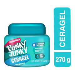 Punky Junky Cera Gel Fx peinado con dedos para acabado natural