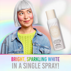 Punky Siberian White model shows dramatic white color.