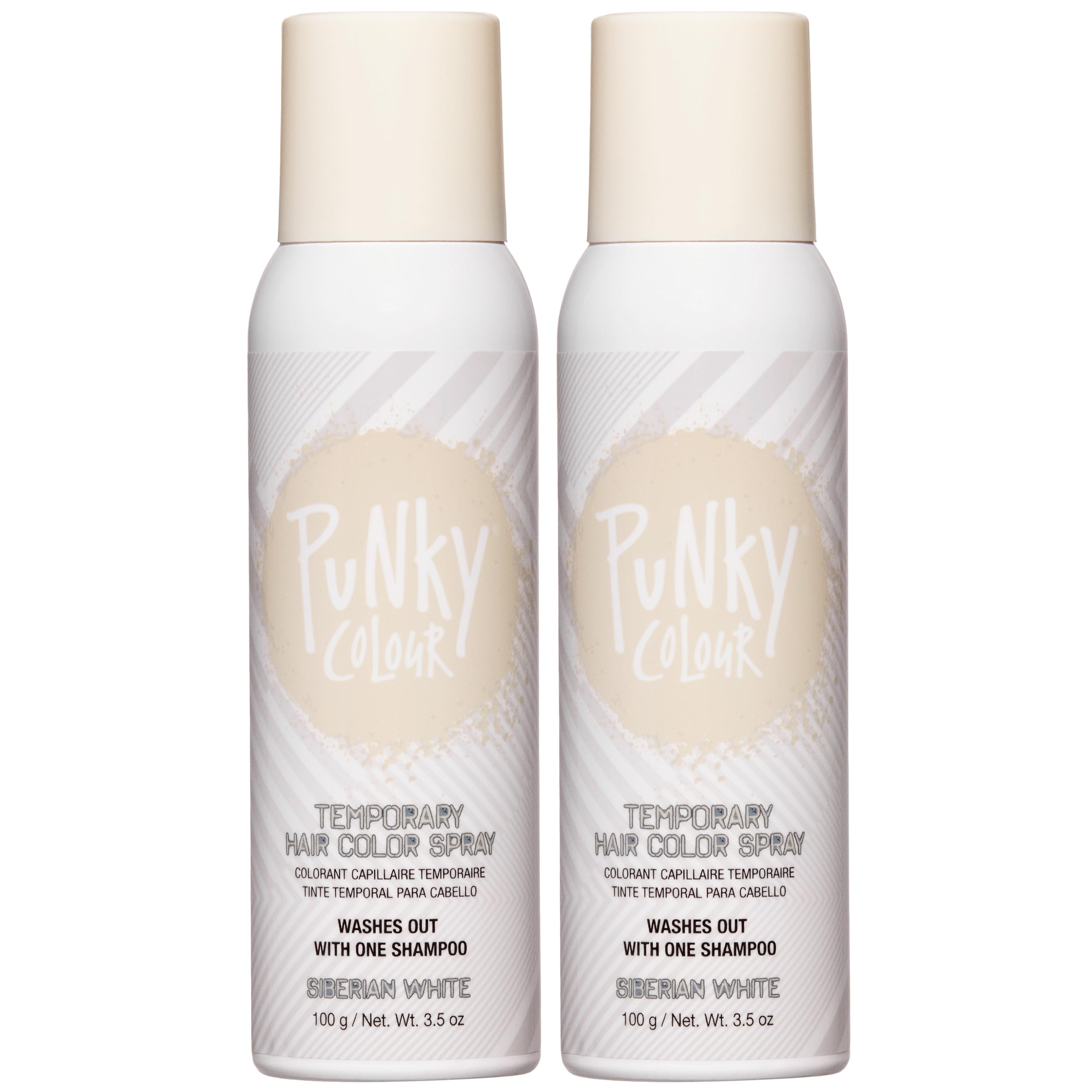 Punky Siberian White spray bottle for quick, vibrant color.