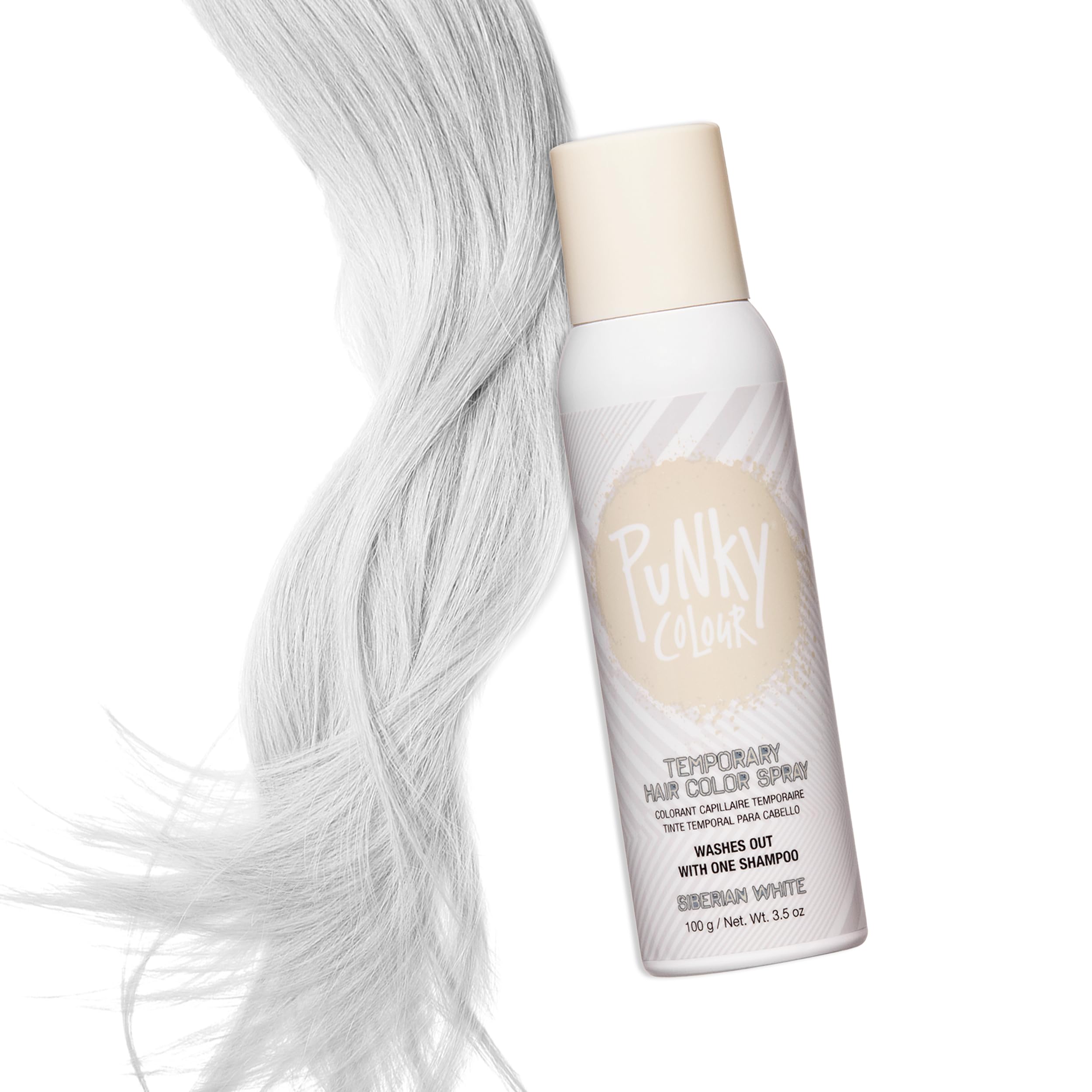 Punky Siberian White travel pack for on-the-go color.