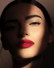 Pupa Milano Plain Brown swatch shows rich pigment and hydration on skin.