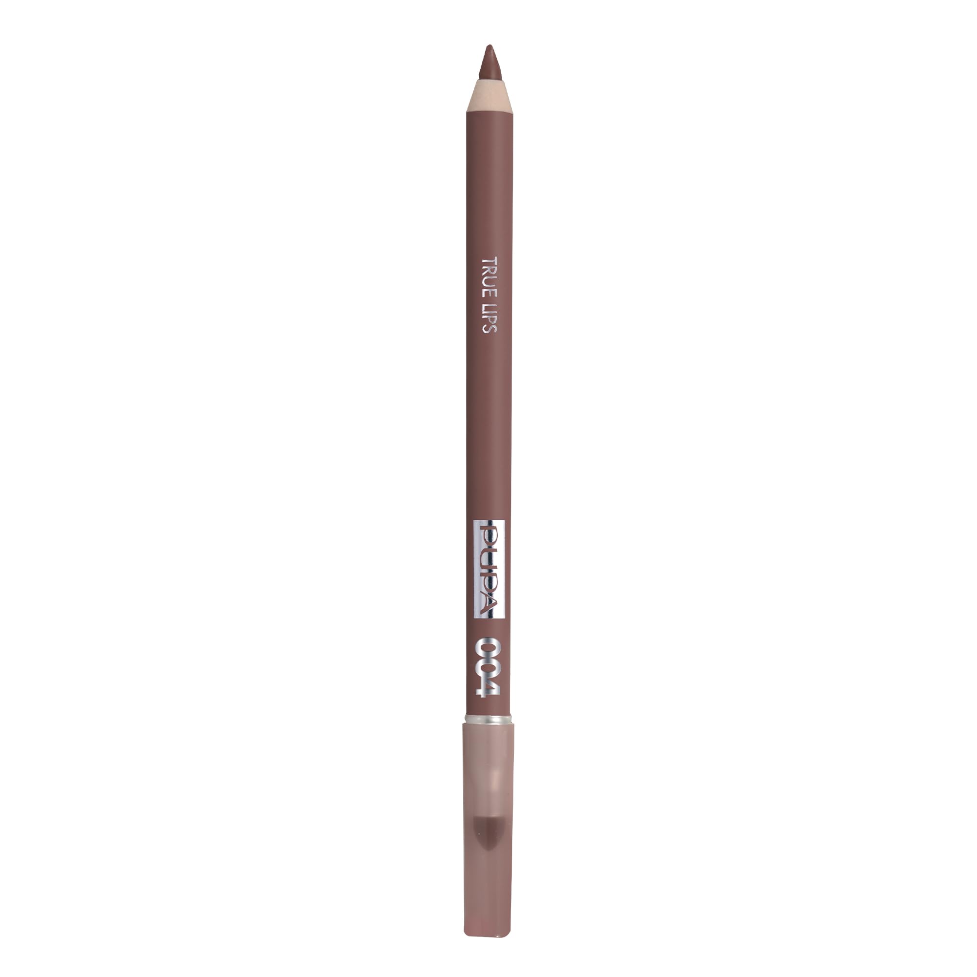 Pupa Milano True Lips brush-end blending tool creates seamless lip color.
