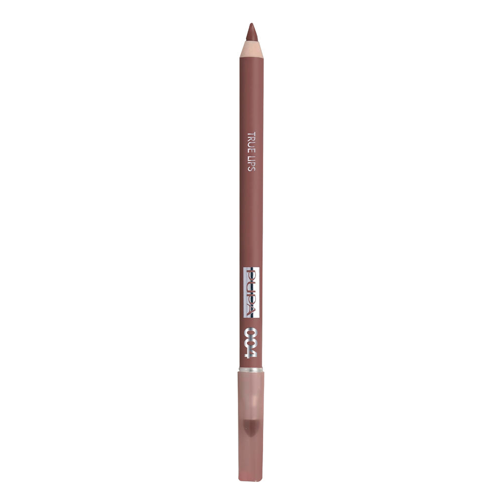 Pupa Milano True Lips brush-end blending tool creates seamless lip color.