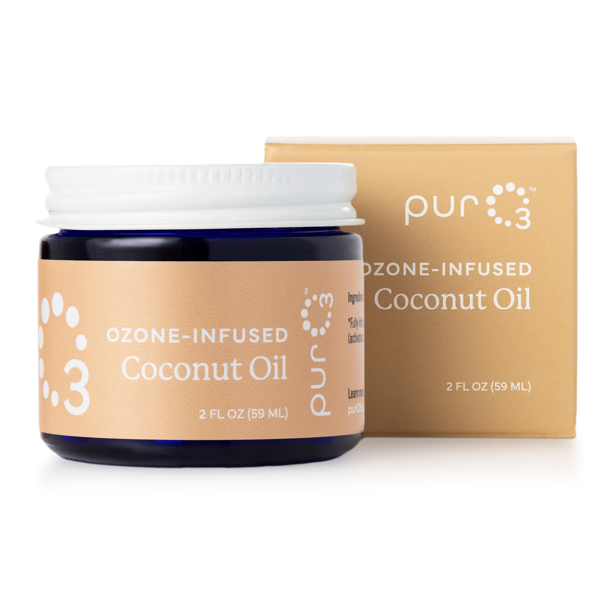 PurO3 ozonated coconut oil daily skincare ritual image