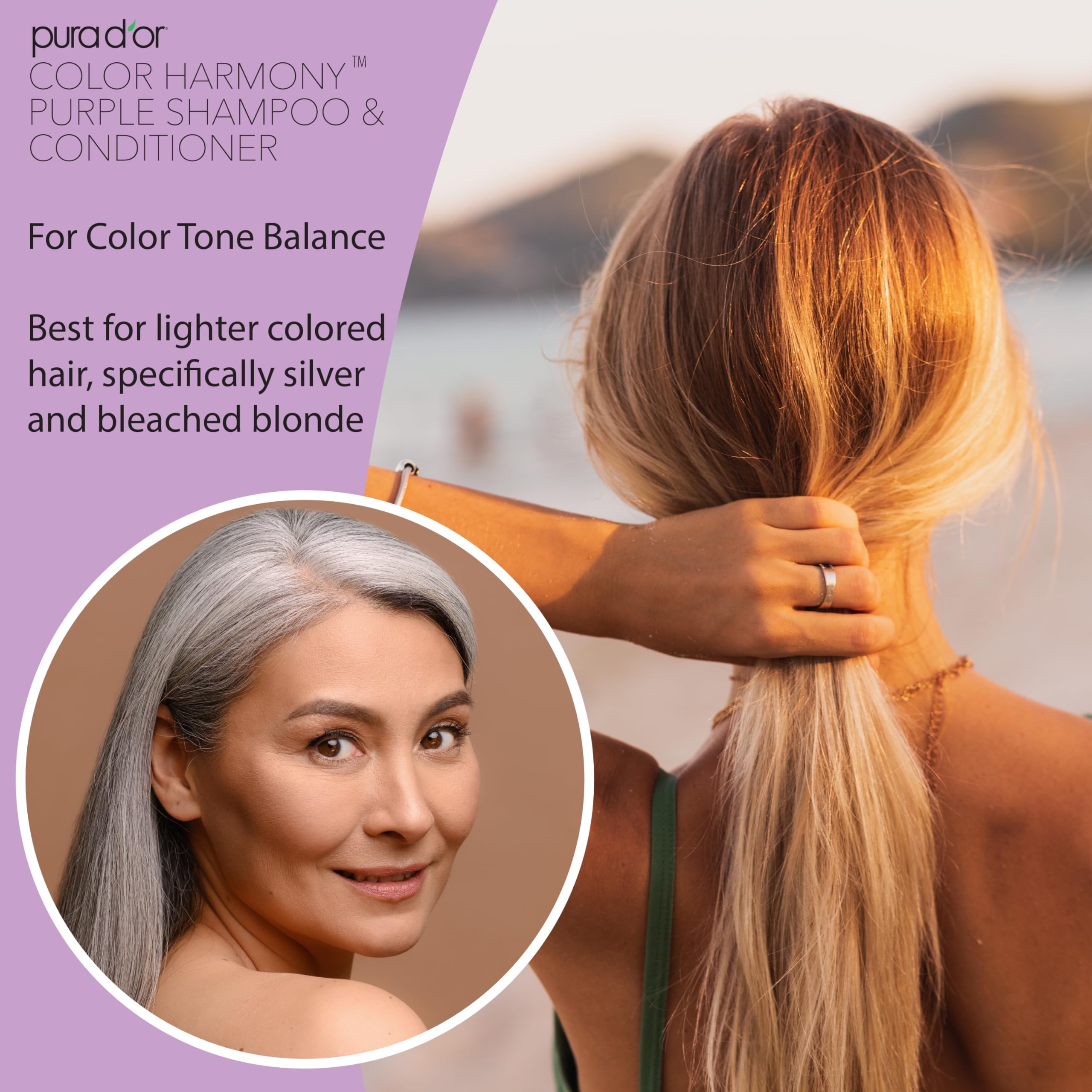 PURA D'OR bamboo fiber inclusion helps improve hair texture.