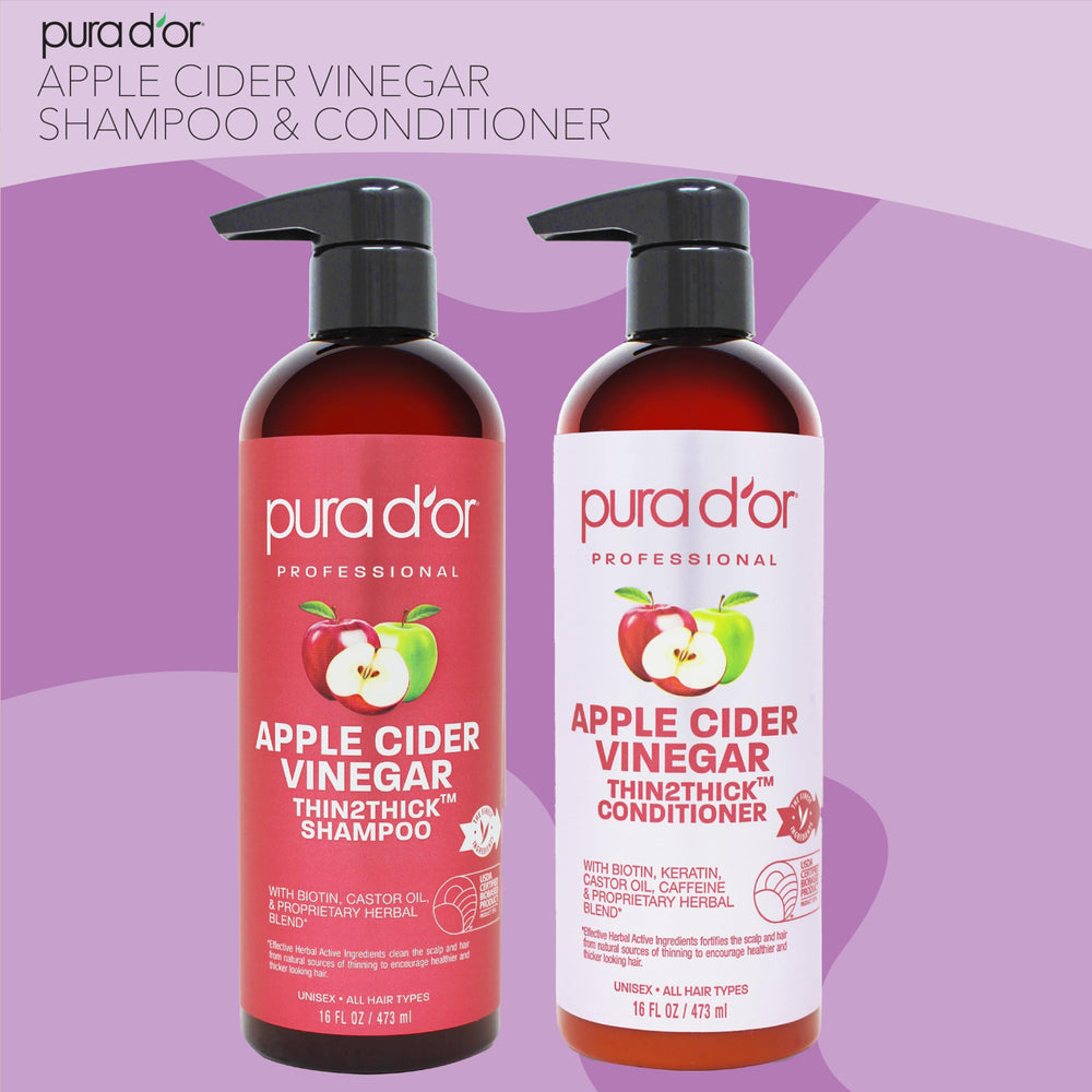 PURA D'OR clarifying hair care product promotes scalp balance