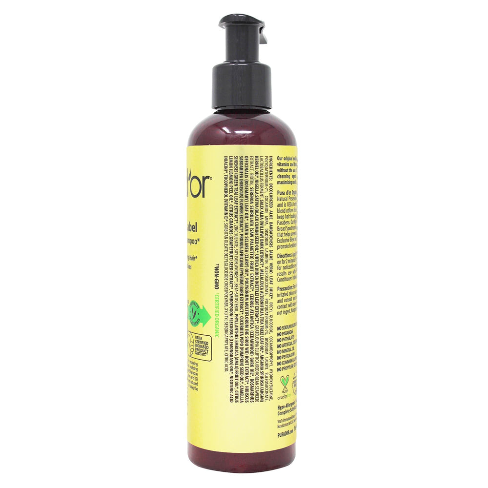PURA DOR cruelty-free packaging communicates ethical choice and eco-friendly production.