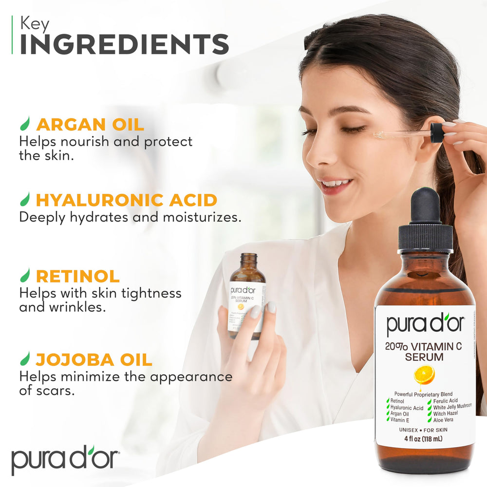 PURA D'OR Night application scene suggests overnight skin recovery.