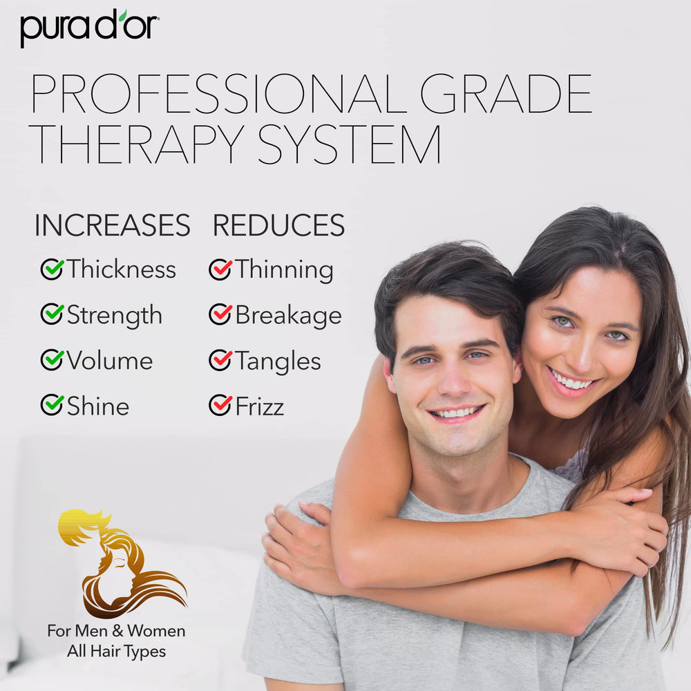PURA D'OR Aloe vera gel highlight for gentle scalp care.