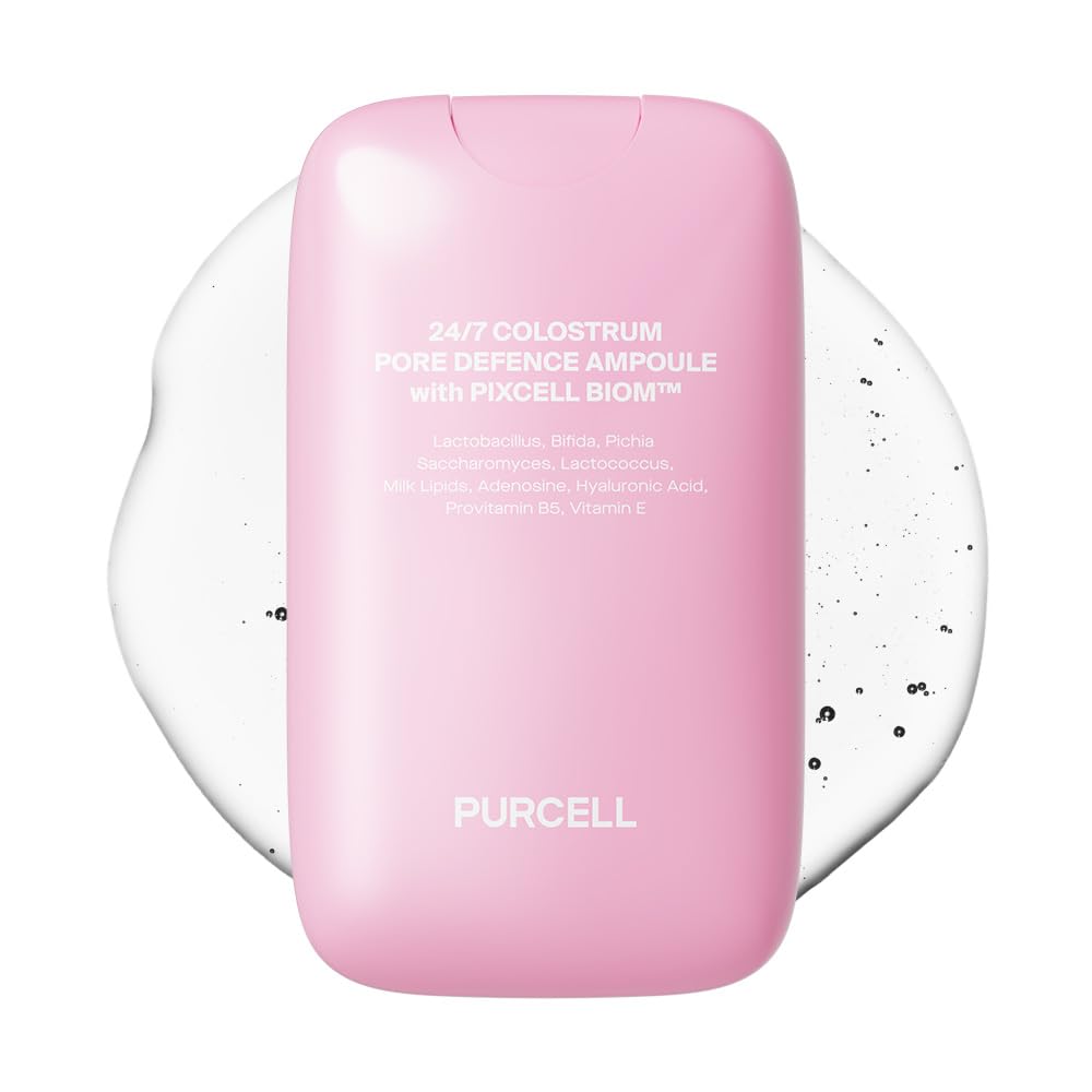 PURCELL 24/7 Colostrum Ampoule Mist pink bottle primes skin for glass-skin glow.