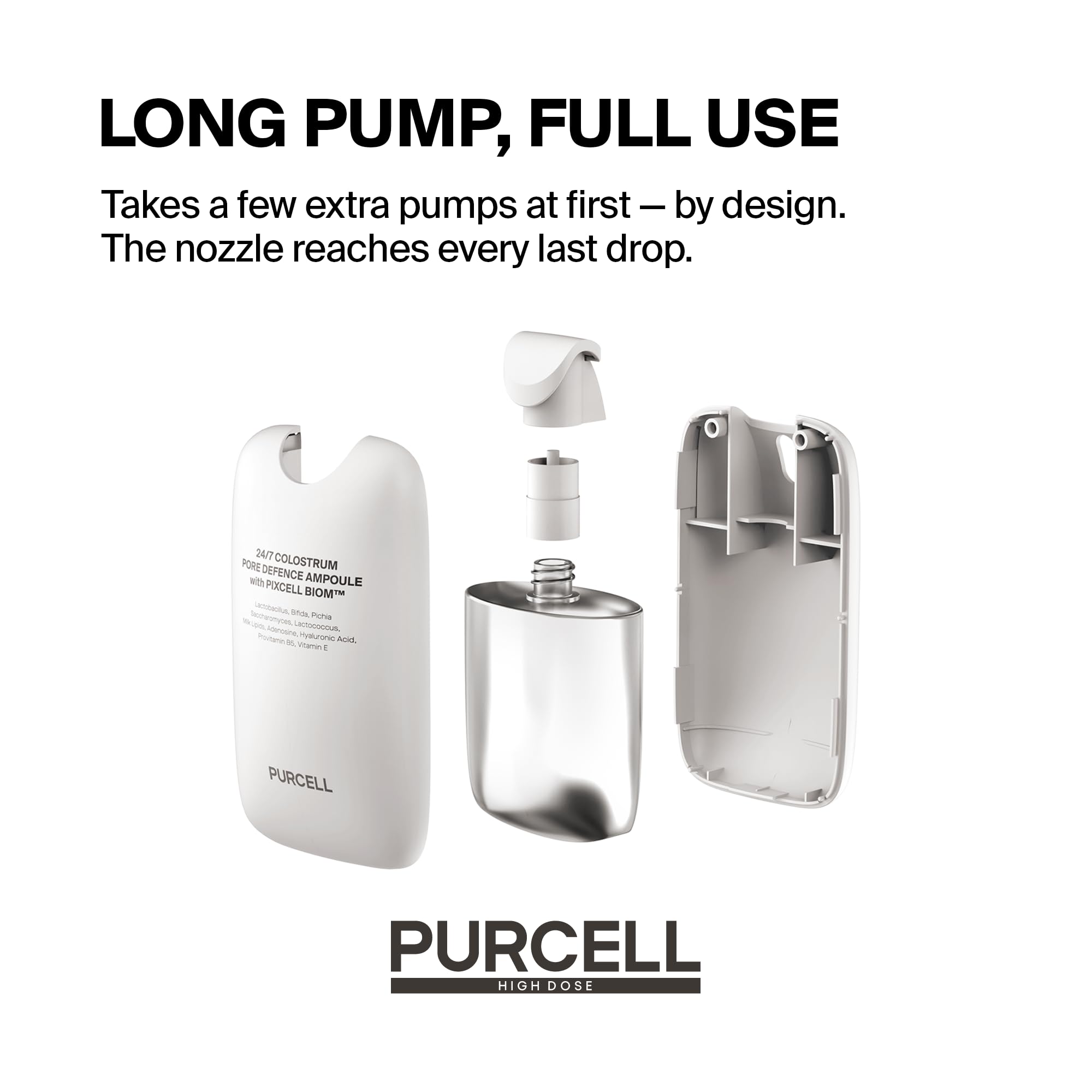 PURCELL 24/7 Colostrum Ampoule Mist ideal for mid-day makeup refresh.