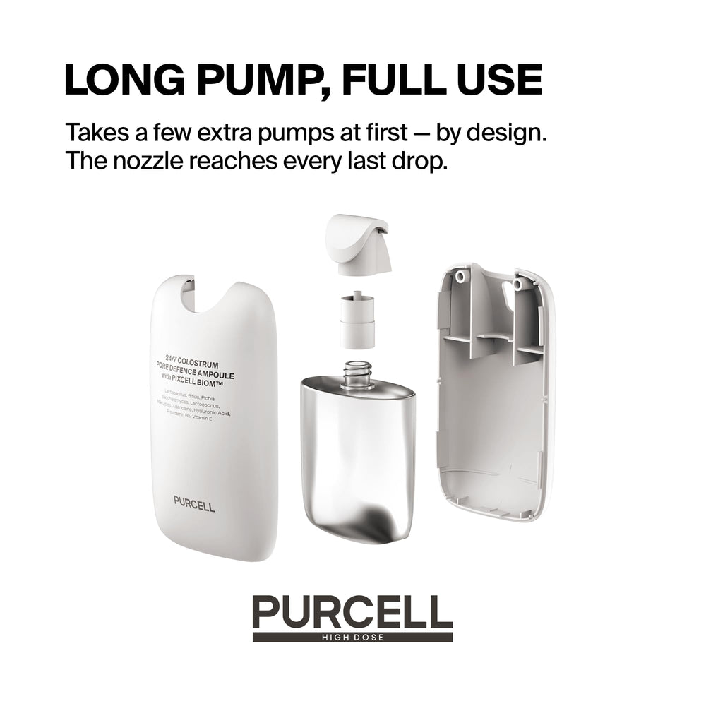 PURCELL 24/7 Colostrum Ampoule Mist ideal for mid-day makeup refresh.