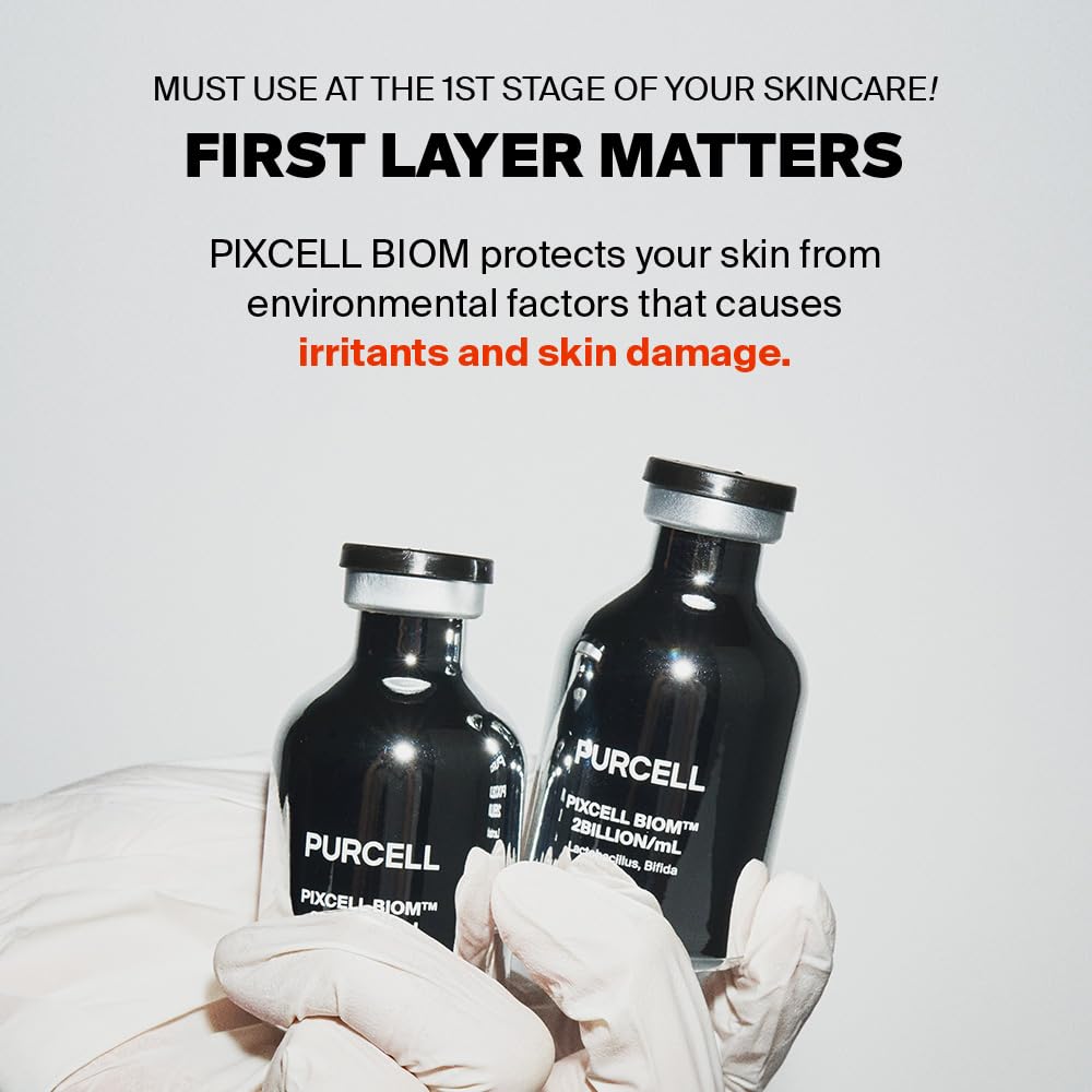 Purcell Pixcell Biom panel ingredients lists the five essentials avoiding irritants.