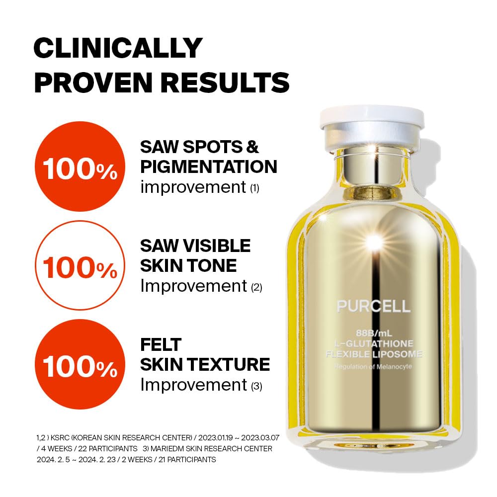 PurCELL Tranexamic Acid label hints brightening potential.