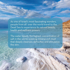 Pure Body Naturals Dead Sea Mud Mask texture close-up showing minerals.