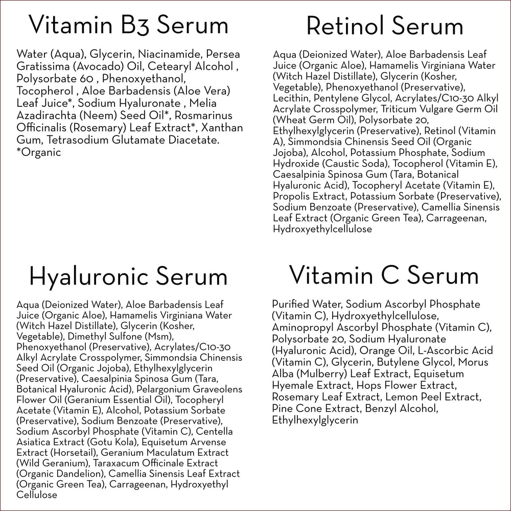 Pure Body Naturals niacinamide-serum-pore-minimizing close-up shows even texture