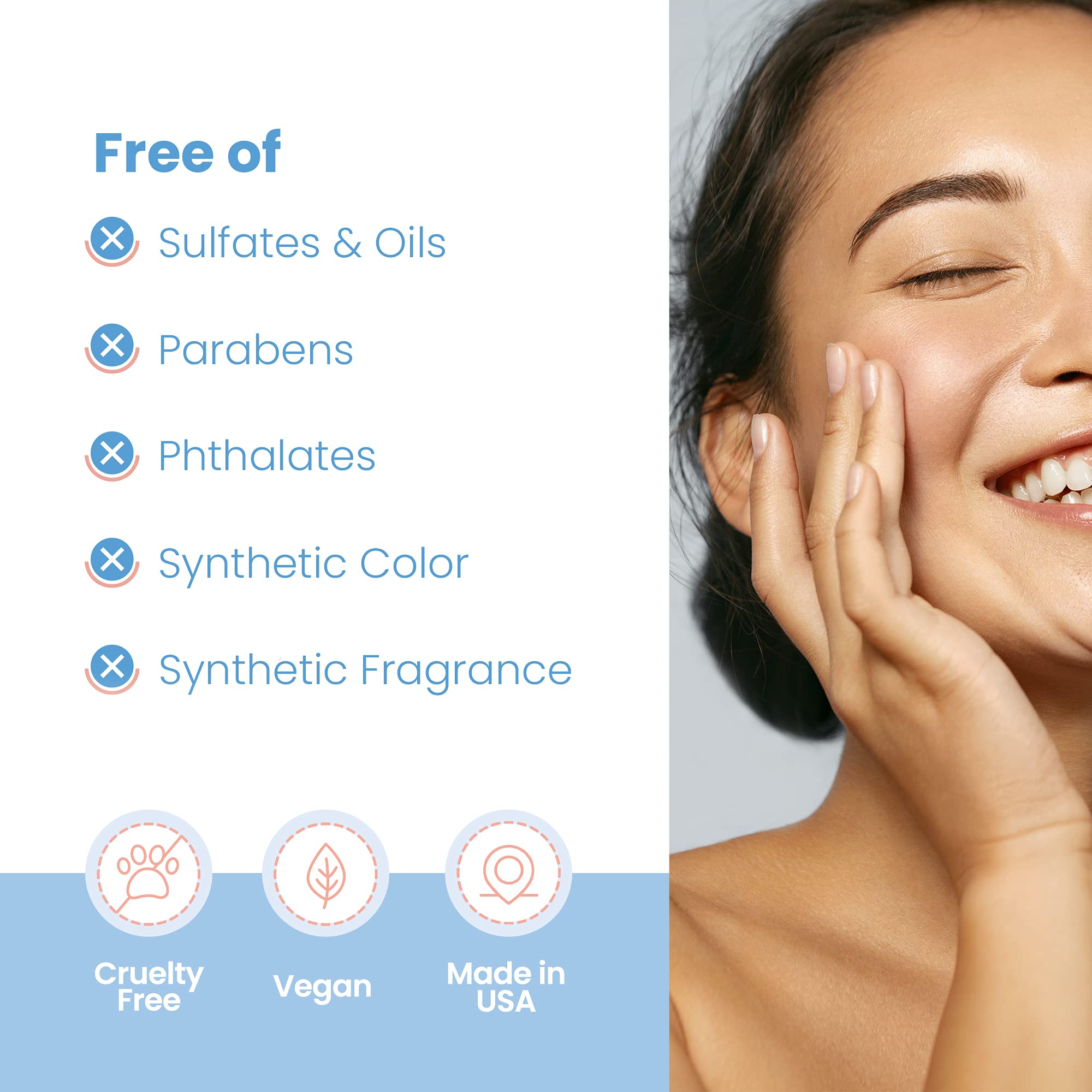 Pure Daily Care High Energy Serum pump dispense enables easy, controlled application