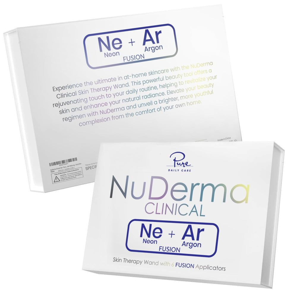 Pure Daily Care NuDerma bent wand with tungsten highlights precision and even coverage