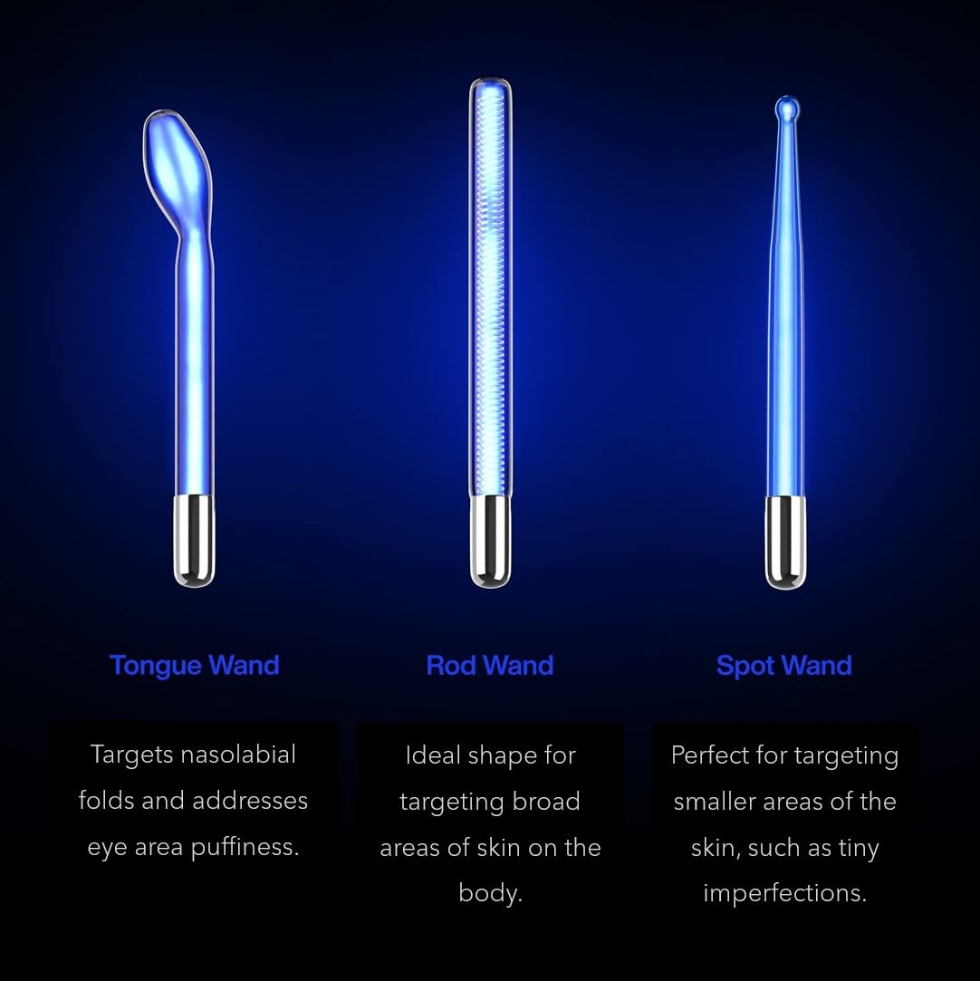 Pure Daily Care NuDerma comb wand energizes scalp for rejuvenating hair sessions