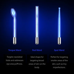 Pure Daily Care NuDerma comb wand energizes scalp for rejuvenating hair sessions