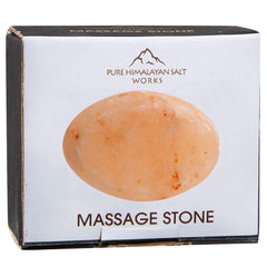 Pure Himalayan Salt Works hand-carved stone pack showing artisanal craftsmanship for professional use.