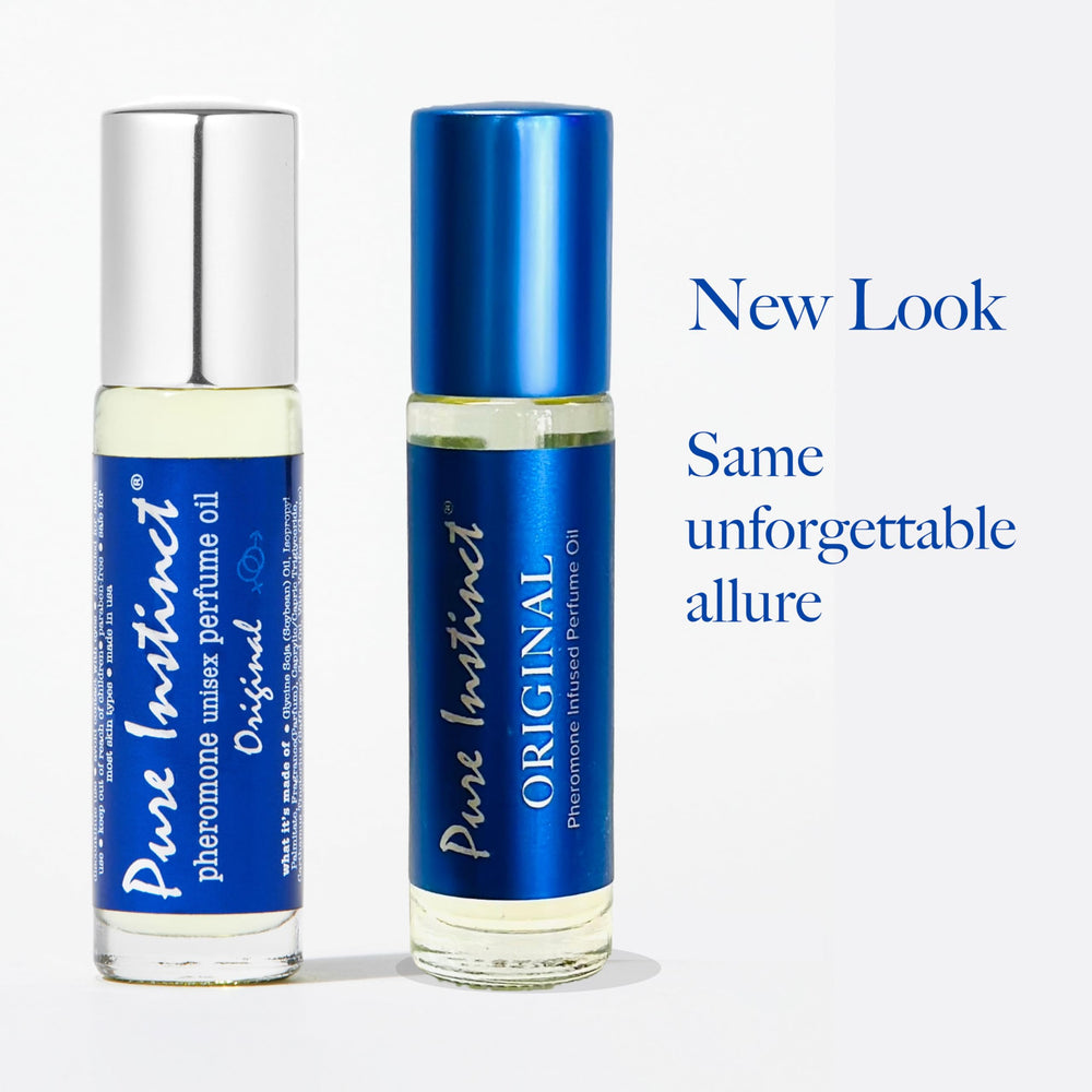 Pure Instinct Roll-On roller ball application demonstrates easy, precise scent control.