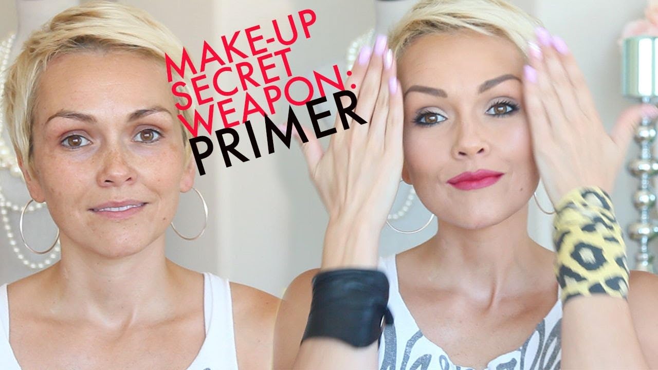 Pure Minerals Foundation Primer long-wear look illustrates durable makeup adhesion.