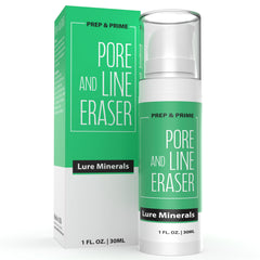 Pure Minerals Foundation Primer new packaging emphasizes clean, cruelty-free formula.