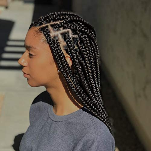 Pure O Neatbraid gel being applied to smooth edges and prevent flaking