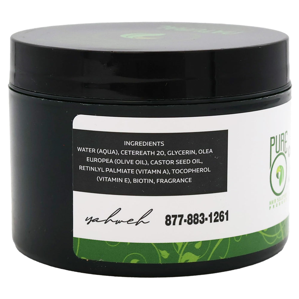 Pure O Neatbraid: aplicacion de gel en mechon para fijacion clara