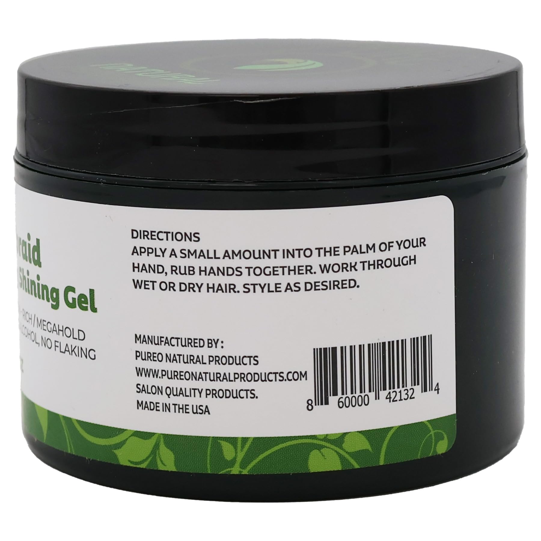 Pure O Neatbraid: cabello con brillo tras usar el gel