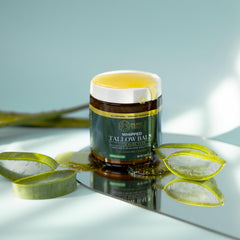 Pure Truth organic honey aloe jojoba ingredients emphasizing nourishment for balanced skin