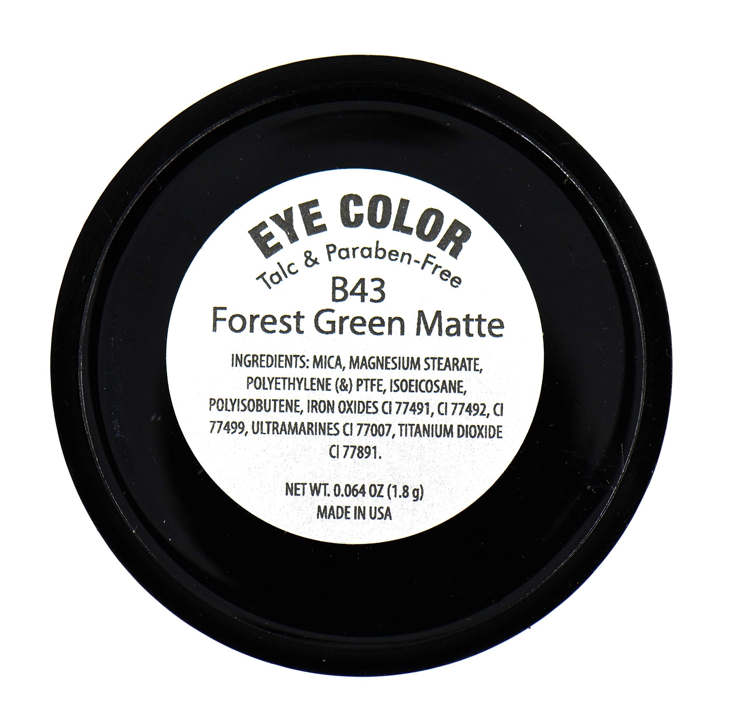 Pure Ziva Khaki Grey Matte swatch showing versatile pigment payoff.