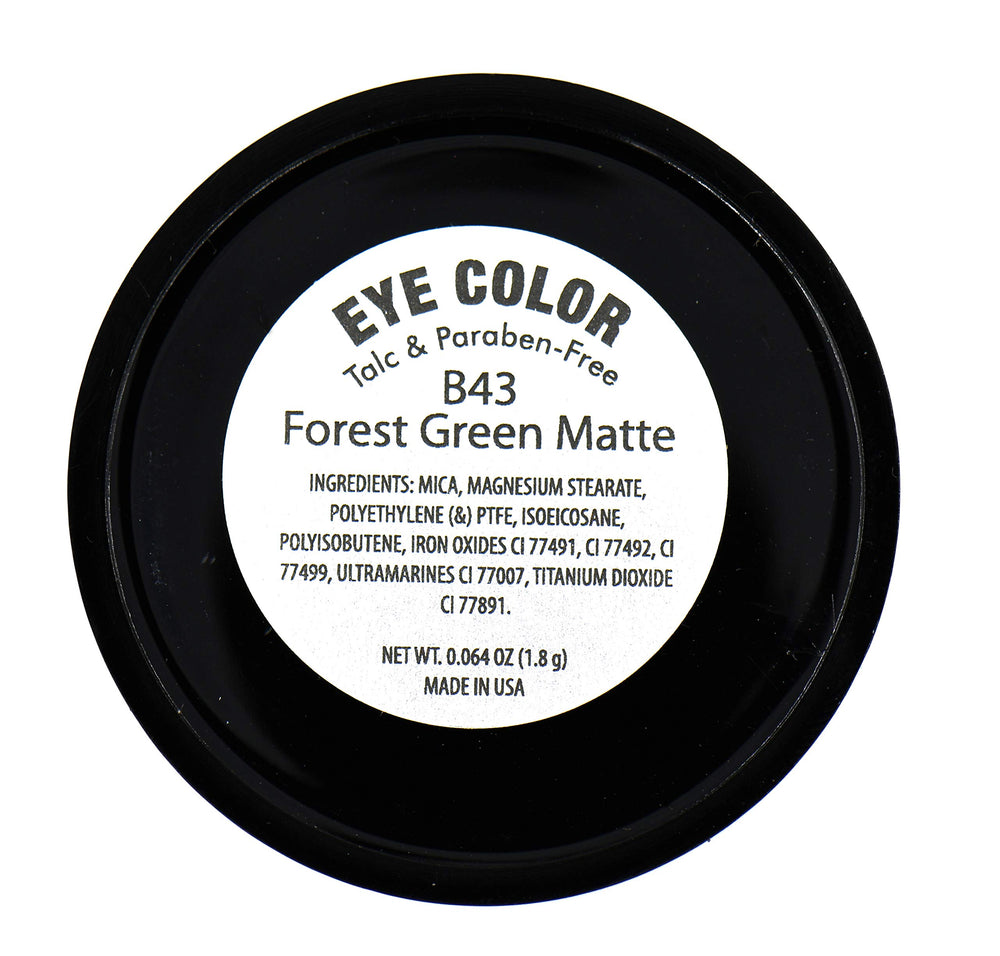 Pure Ziva Khaki Grey Matte swatch showing versatile pigment payoff.