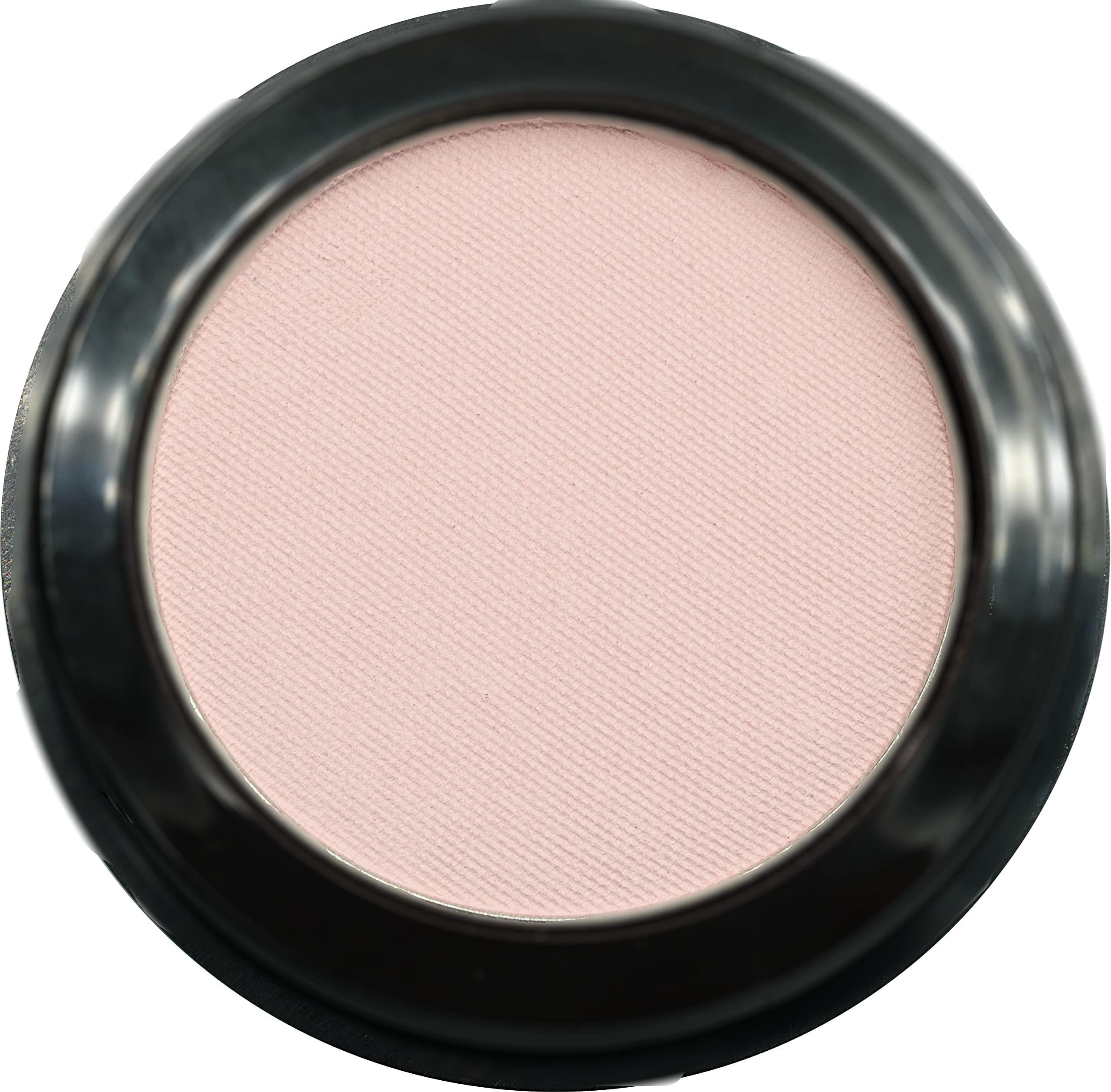 Pure Ziva Seashell Light Pink opaque matte pressed powder pan offers blendable color for daily eyeshadows.
